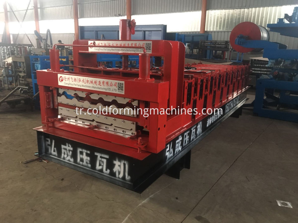 800-900 double layer roll forming machine